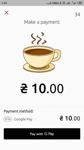 ProstoPay для Android — скриншот 3