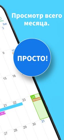 Простой Календарь — SimpleCal для iOS — скриншот 2