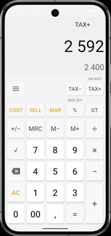 Калькулятор — SimpleCalc для Android — скриншот 3