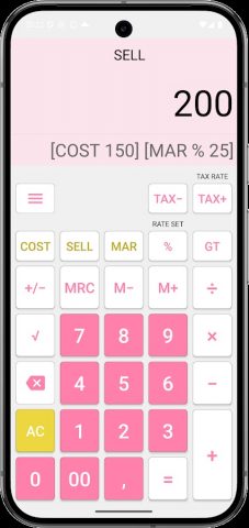 Калькулятор — SimpleCalc для Android — скриншот 4
