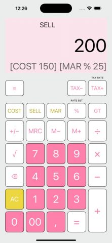 Простой калькулятор + для iOS — скриншот 4