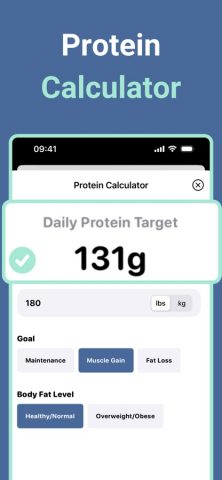 Protein Tracker: Protein Pal для iOS — скриншот 3