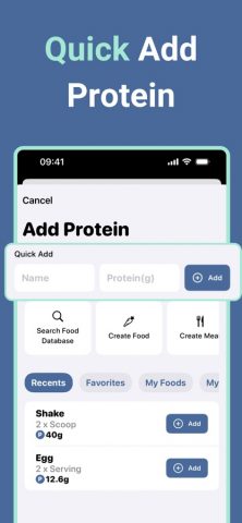Protein Tracker: Protein Pal для iOS — скриншот 4