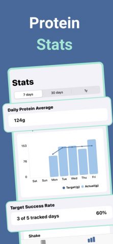Protein Tracker: Protein Pal для iOS — скриншот 5