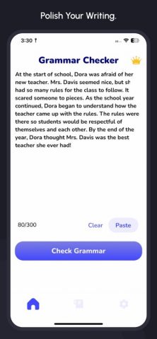 Проверка грамматики для iOS — скриншот 2