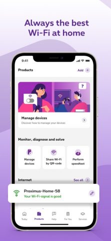 Proximus+: telecom and more для iOS — скриншот 4