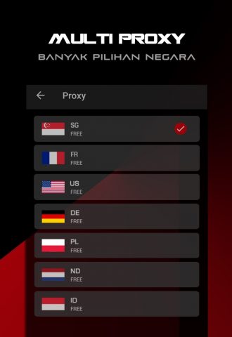 ProxyMax Browser Anti Blokir для Android — скриншот 3