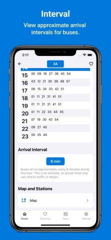 Public Transport Belgrade для iOS — скриншот 3