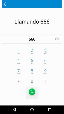 Pulse 666 y contesta el diablo для Android — скриншот 2