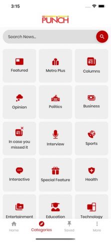 Punch News для iOS — скриншот 5