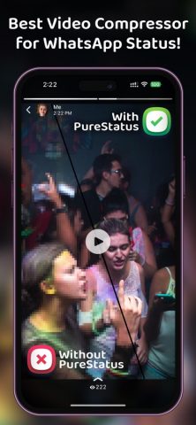 PureStatus: ByeBye Blur Status для iOS — скриншот 3