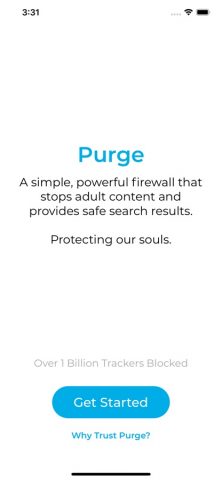 Purge: Porn Blocker & Safe DNS для iOS — скриншот 1