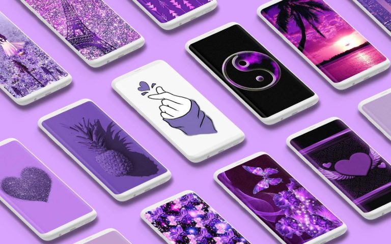 Purple Wallpaper для Android — скриншот 1