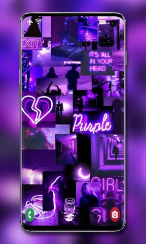 Purple Wallpaper для Android — скриншот 3