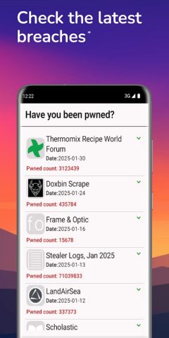 Pwned App — Have I been pwned? для Android — скриншот 4