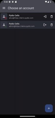 Pydio для Android — скриншот 5