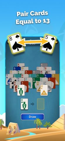 Pyramid Solitaire — Card Games для iOS — скриншот 3