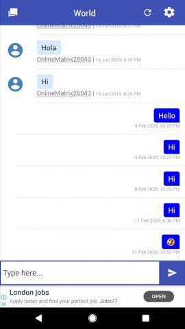 Q Chat — Stranger Zone для Android — скриншот 1