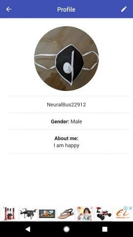 Q Chat — Stranger Zone для Android — скриншот 5