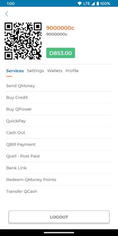 QMoney — Customer для Android — скриншот 3