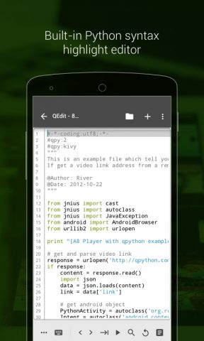 QPython — IDE for Python & AI для Android — скриншот 3