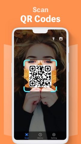 QR & Barcode Scanner — Fast для Android — скриншот 1