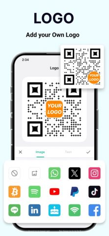 QR Code Generator, QR Template для iOS — скриншот 4