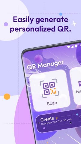 QR Manager для Android — скриншот 1