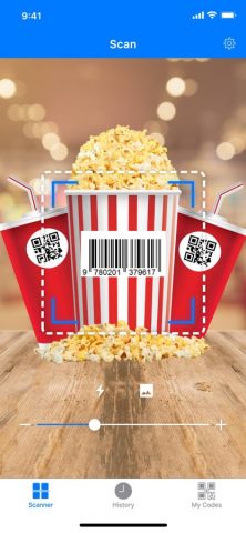 QR сканер — сканер штрих кодов — скриншот 1