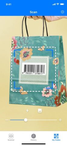 QR сканер — сканер штрих кодов — скриншот 2