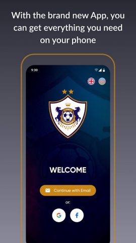 Qarabağ FK для Android — скриншот 3