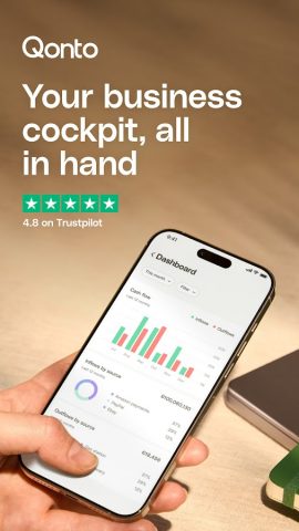Qonto — Business Finance App для Android — скриншот 1