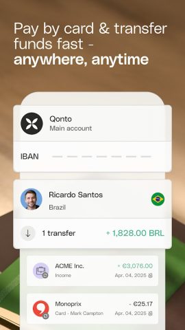Qonto — Business Finance App для Android — скриншот 2