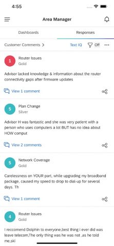 Qualtrics XM для Android — скриншот 3