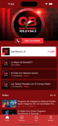 Que Buena L.A. для iOS — скриншот 1