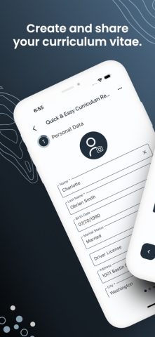 Quick & Easy Resume Builder CV для iOS — скриншот 1