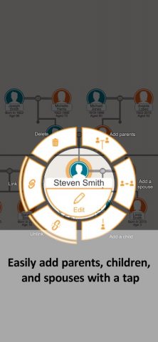Quick Family Tree для iOS — скриншот 2