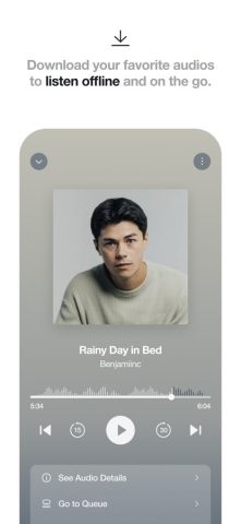 Quinn — Audio Stories для iOS — скриншот 5