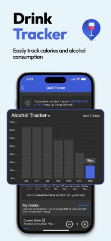 Quit Drinking для iOS — скриншот 3