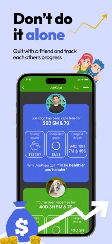 Quit Vaping для iOS — скриншот 2