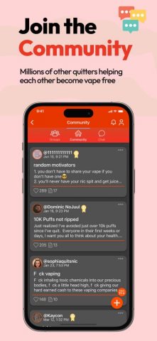 Quit Vaping для iOS — скриншот 4