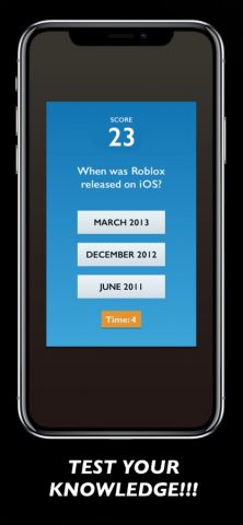 Quiz for Roblox Robux для iOS — скриншот 2