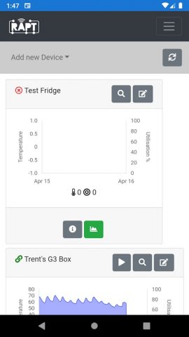 RAPT для Android — скриншот 1