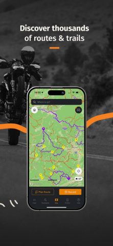 REVER — Motorcycle GPS & Rides для iOS — скриншот 2