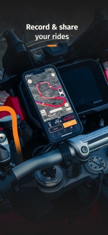 REVER — Motorcycle GPS & Rides для iOS — скриншот 3