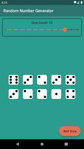 RNG — Random Number Generator для Android — скриншот 5