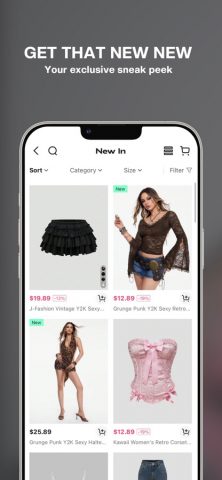 ROMWE — Ultimate Cyber Mall для iOS — скриншот 2
