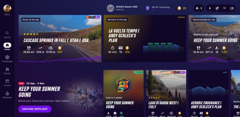 ROUVY: Indoor Cycling Training для Android — скриншот 4