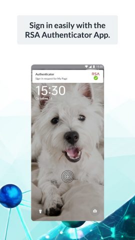 RSA Authenticator (SecurID) для Android — скриншот 4