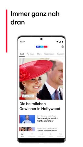 RTL.de: News, Stories & Videos для Android — скриншот 2